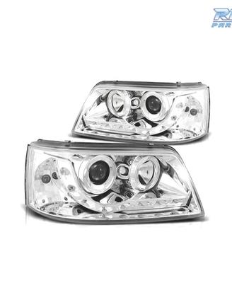 FARI VOLKSWAGEN VW T5 03-09 LUCE DIURNA FONDO CROM