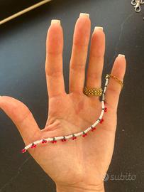 Braccialetto homemade ciliegie