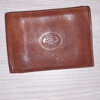 Portafoglio in vera pelle