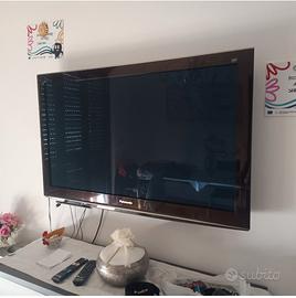 TV a parete con staffa