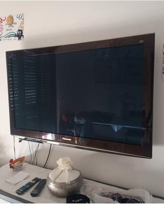 TV a parete con staffa