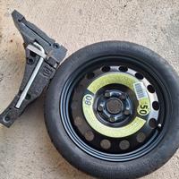 ruotino  e  chic cric volkswagen golf 