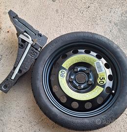 ruotino  e  chic cric volkswagen golf 