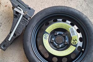 ruotino  e  chic cric volkswagen golf 