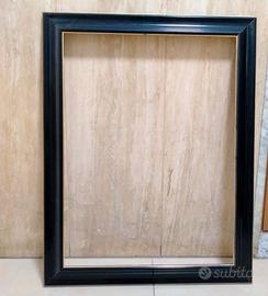 Cornici misura  interna 50x70 nera e colore  legno