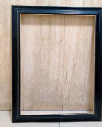 Cornici misura  interna 50x70 nera e colore  legno
