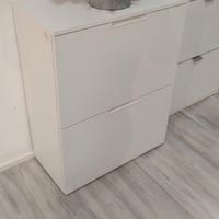 Scarpiera bianca design moderno - ULTIMO PEZZO