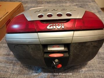 Bauletto Honda scooter con piastra