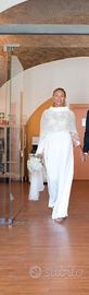 Completo sposa con pantalone