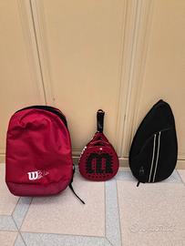 Wilson bela pro V.2 zaino racchetta e fodero