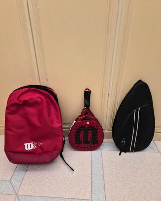 Wilson bela pro V.2 zaino racchetta e fodero