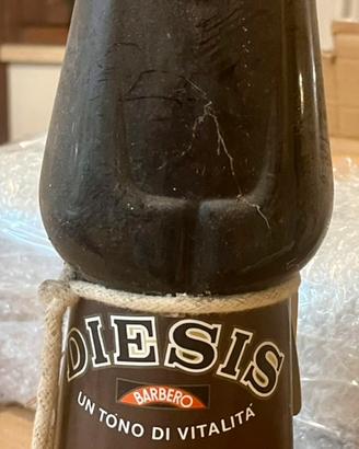 Bottiglia vintage Diesis Barbero 1 litro sigillata