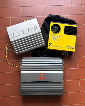 Amplificatori auto car audio
