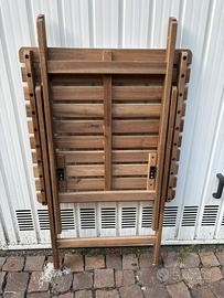 Tavolo Ikea pieghevole in Legno