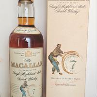 THE  MACALLAN Seven years old 