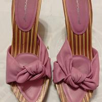 Zoccoli Fornarina pelle