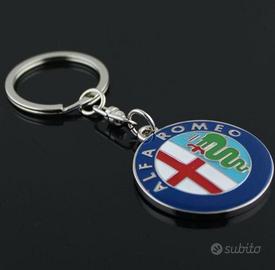 Portachiavi Auto Alfa Romeo colore Blu / Argento - Accessori Auto