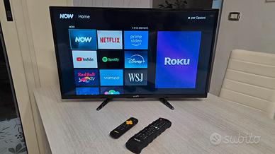 TV 32" LED con digitale + chiave usb SMART