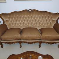 Divano vintage in velluto