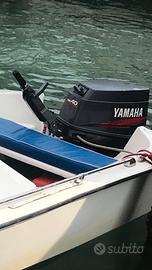 Barca Cacciapesca con Yamaha 40 2 tempi