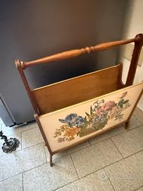 Portariviste vintage in legno