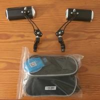 Specchietti + Marsupio per bici