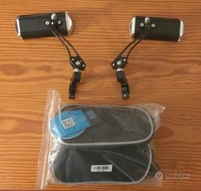Specchietti + Marsupio per bici