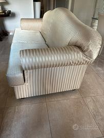 Coppia divani in seta