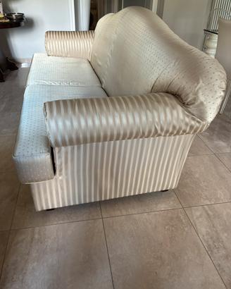 Coppia divani in seta