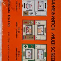  Nintendo Game & Watch della serie Multi  screen