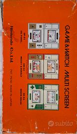  Nintendo Game & Watch della serie Multi  screen
