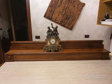 Mensola piattaia in noce d'epoca