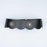 Cintura Ermanno Scervino 100% Pelle Nera