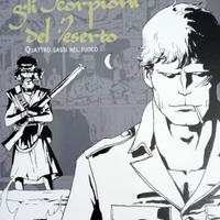 Gli scorpioni del deserto com errori di stampa