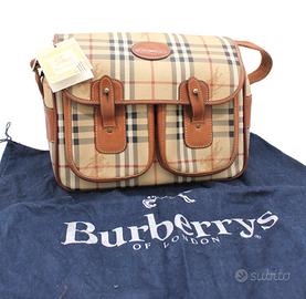 Borsa bauletto Burberrys anni 90