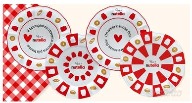 Set piatti pane & NUTELLA 
