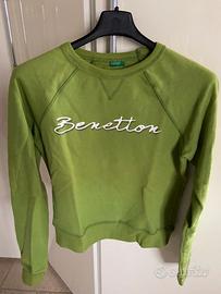 Felpa on sale benetton donna