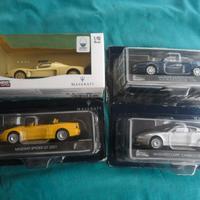 Maserati 4 modellini nuovi inscatolati