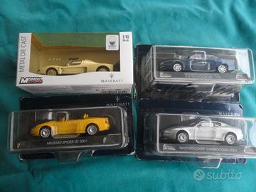 Maserati 4 modellini nuovi inscatolati
