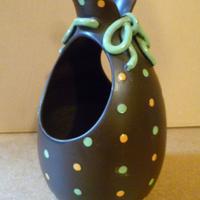 Ceramica "Rometti" . Uovo pasquale anni '50