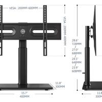 Supporto tv fino 65 pollici