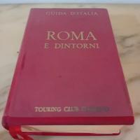 Guida Italia TCI Roma e Dintorni con Mappe 1977