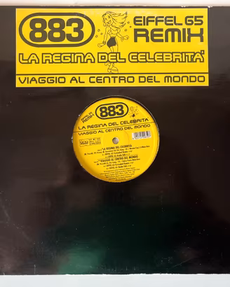 Vinile 12" 883 - La Regina Del Celebrità (E65)