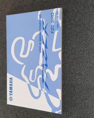 USO E MANUTENZIONE MANUALE YAMAHA FAZER FZ6-SHG - 