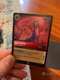 Lorcana Maleficent - Monstrous Dragon FOIL