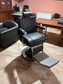 Poltrona barbiere parruchiere maletti