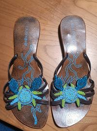 sandali  taglia 41 (veste 40)