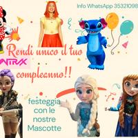 noleggio Mascotte con operatore