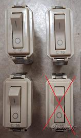 3 Vimar Magnetotermico 1P C16 CB 120-230V 08064.16