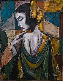 quadro dipinto moderno cubismo moderno